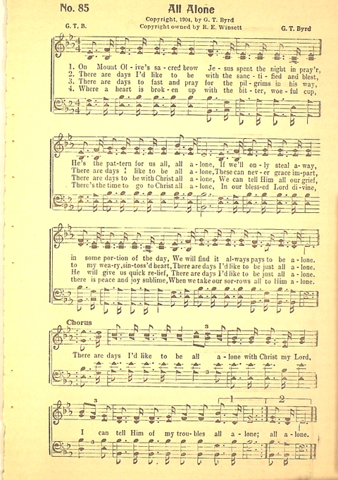 Favorite Songs and Hymns: a complete church hymnal page 86