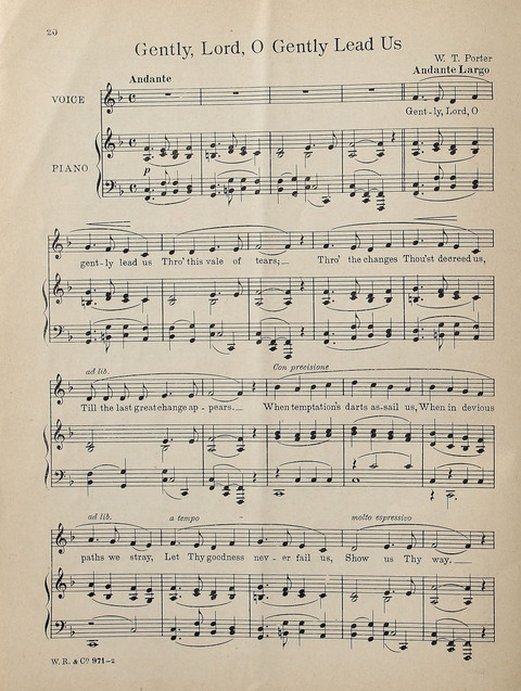 Favorite Sacred Songs for Church and Home page 18