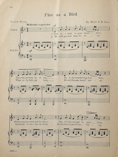 Favorite Sacred Songs for Church and Home page 32