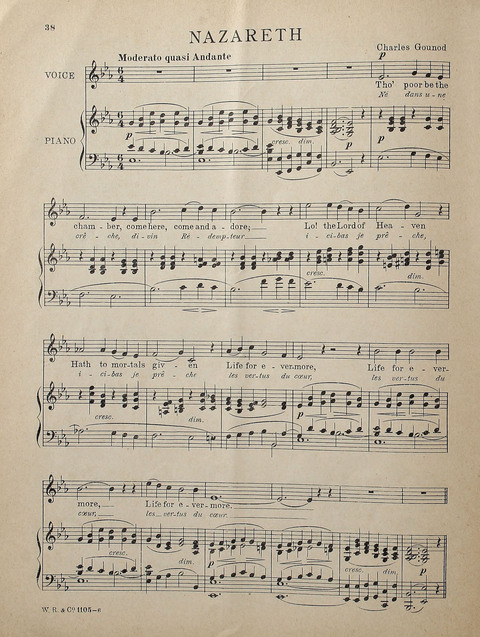 Favorite Sacred Songs for Church and Home page 36