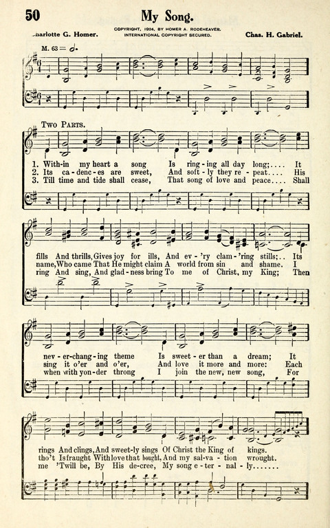 Favorite Selections from Victorious Service Songs: Designed for Conventions and Other Special Occasions page 48