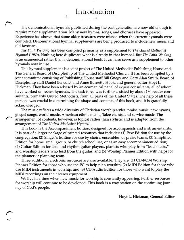 The Faith We Sing page 3