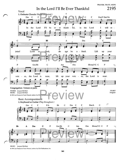 The Faith We Sing page 363