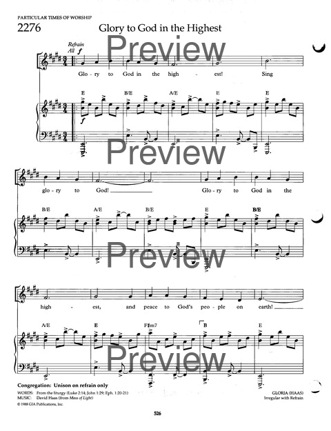 The Faith We Sing page 526