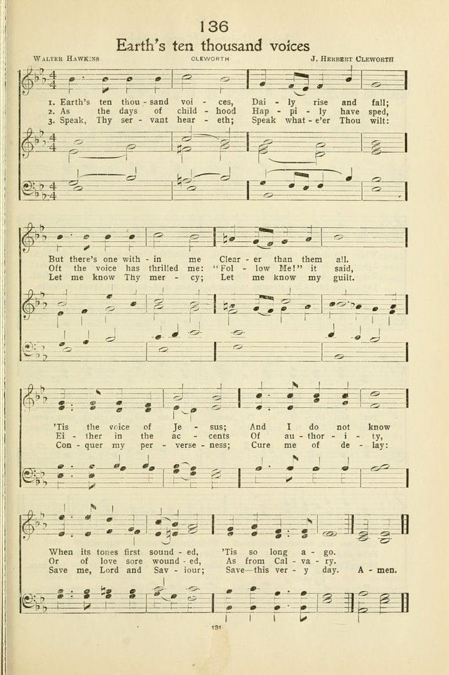 Gloria: a hymnal for use in Sunday schools, young people