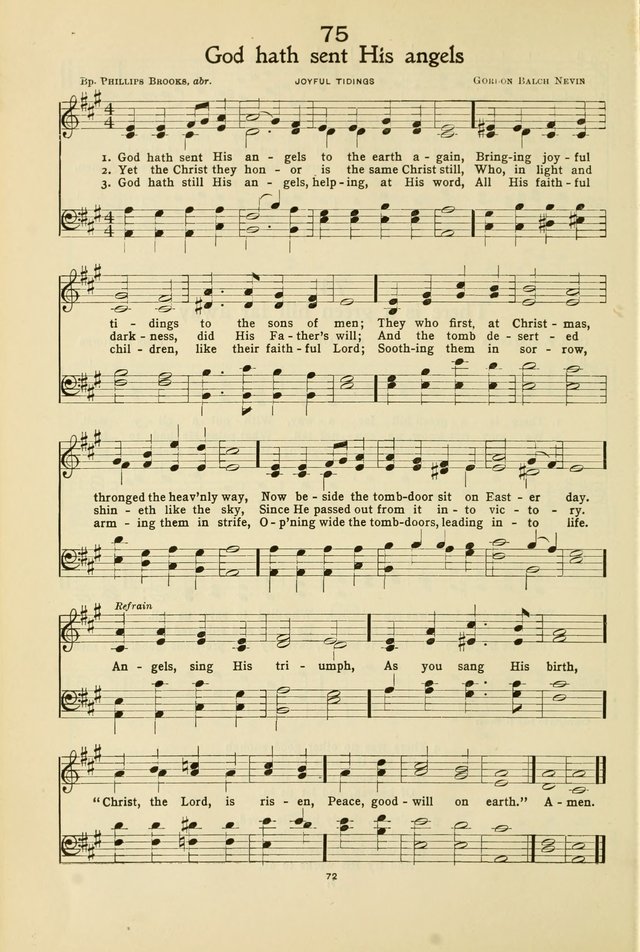 Gloria: a hymnal for use in Sunday schools, young people