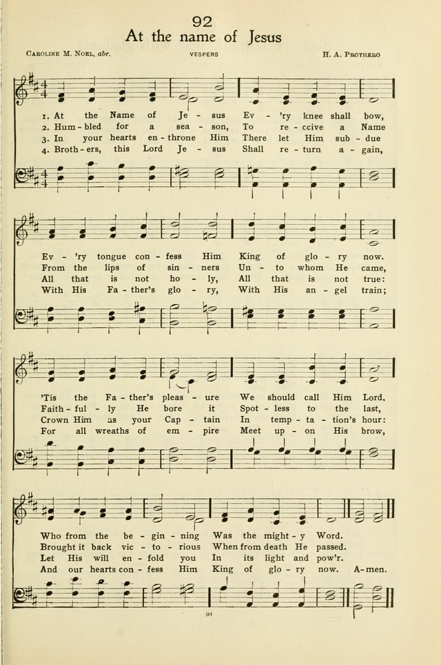 Gloria: a hymnal for use in Sunday schools, young people