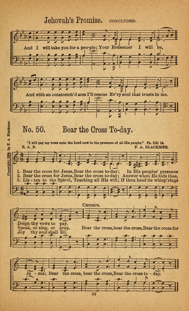 The Gospel Awakening: a collection of original and selected "hymns and spiritual songs" for the use in gospel meetings everywhere page 53
