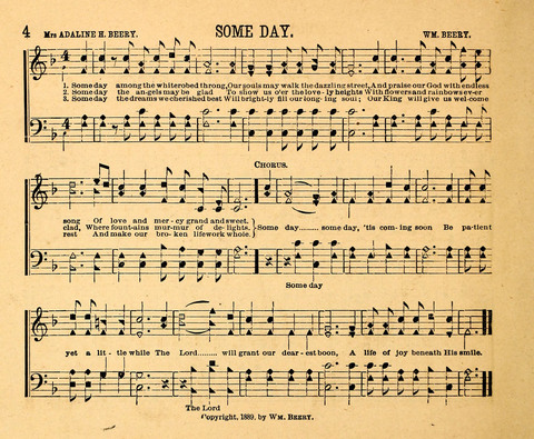 Gospel Chimes: a collection of new and standard songs and hymns for Sunday-schools and religious meetings page 4