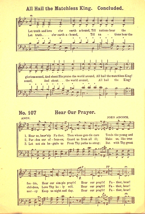 The Gospel Call: a book of revival songs page 109