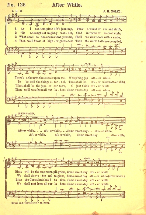 The Gospel Call: a book of revival songs page 128