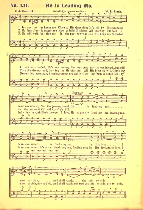 The Gospel Call: a book of revival songs page 134