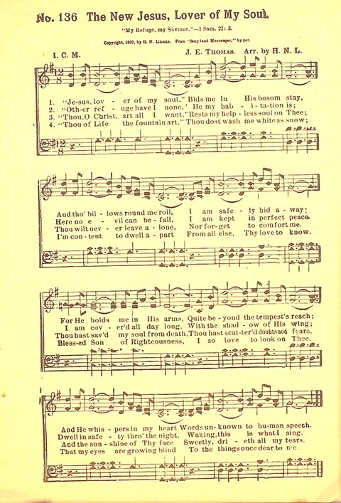 The Gospel Call: a book of revival songs page 139