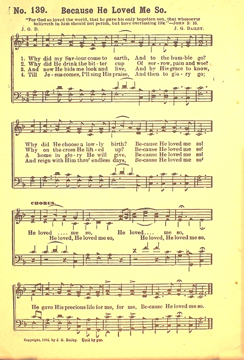 The Gospel Call: a book of revival songs page 142