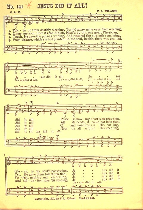 The Gospel Call: a book of revival songs page 144