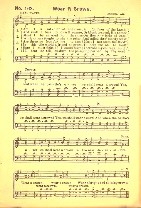 The Gospel Call: a book of revival songs page 167
