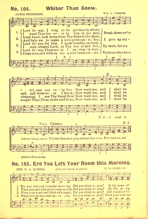 The Gospel Call: a book of revival songs page 168