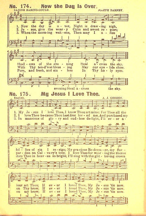 The Gospel Call: a book of revival songs page 174