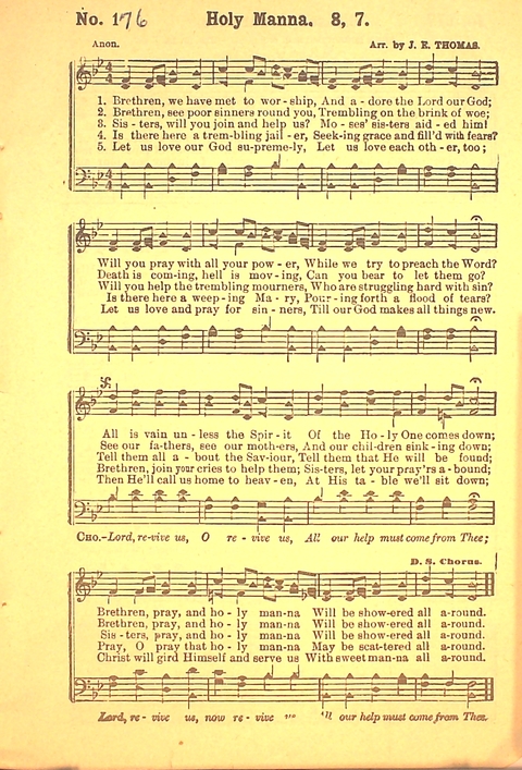 The Gospel Call: a book of revival songs page 175