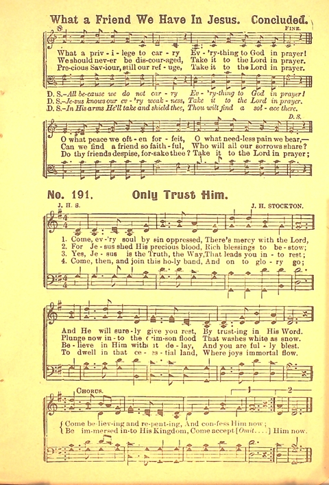 The Gospel Call: a book of revival songs page 185