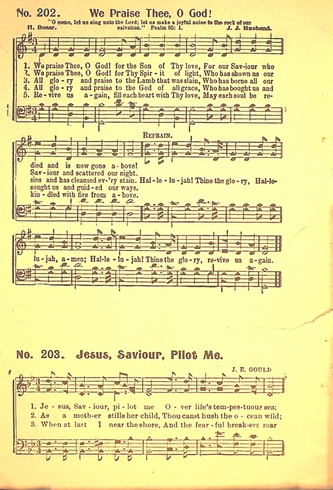 The Gospel Call: a book of revival songs page 192