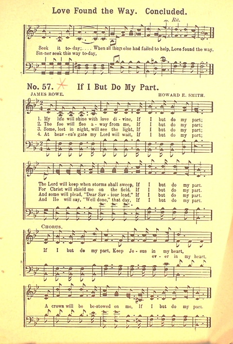 The Gospel Call: a book of revival songs page 59