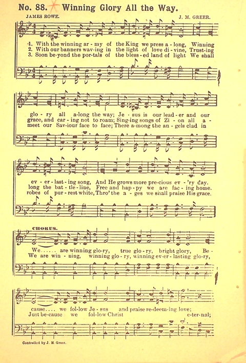 The Gospel Call: a book of revival songs page 90