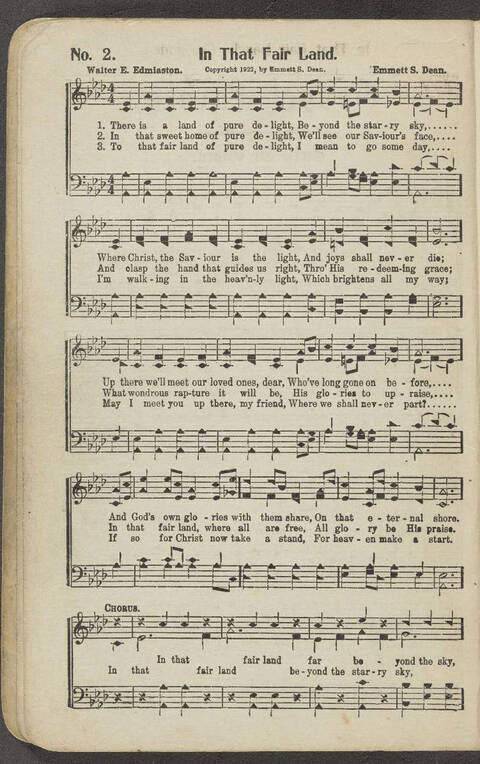 Gospel Carols: A Choice Collection of Gospel Songs page 2