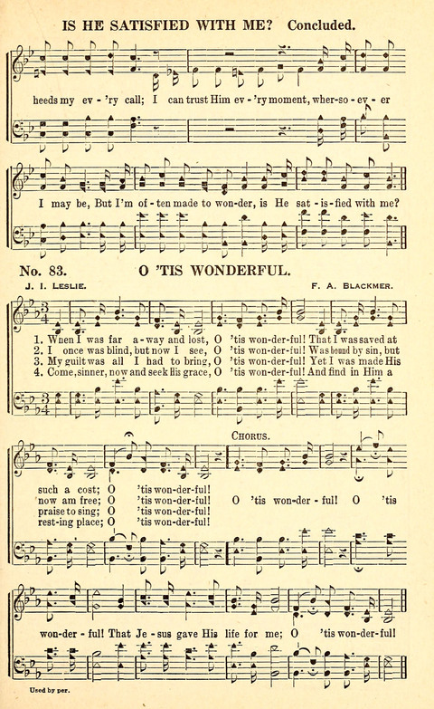 Gospel Choruses: our newest 1939 book for Sunday-schools, singing-schools, revivals, conventions and general use in Christian worship page 112