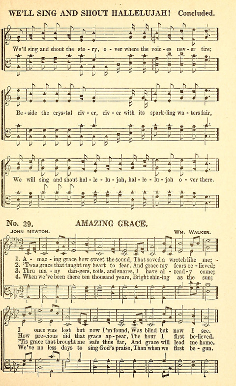 Gospel Choruses: our newest 1939 book for Sunday-schools, singing-schools, revivals, conventions and general use in Christian worship page 38