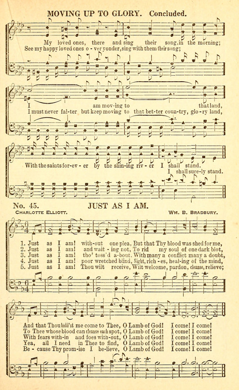 Gospel Choruses: our newest 1939 book for Sunday-schools, singing-schools, revivals, conventions and general use in Christian worship page 44