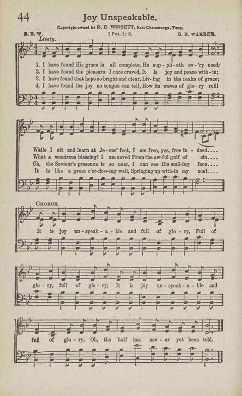 Glory Camp Special: Craddock - Thomas evangelistic campaigns page 44
