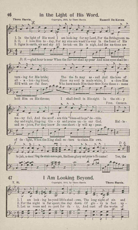 Glory Camp Special: Craddock - Thomas evangelistic campaigns page 46