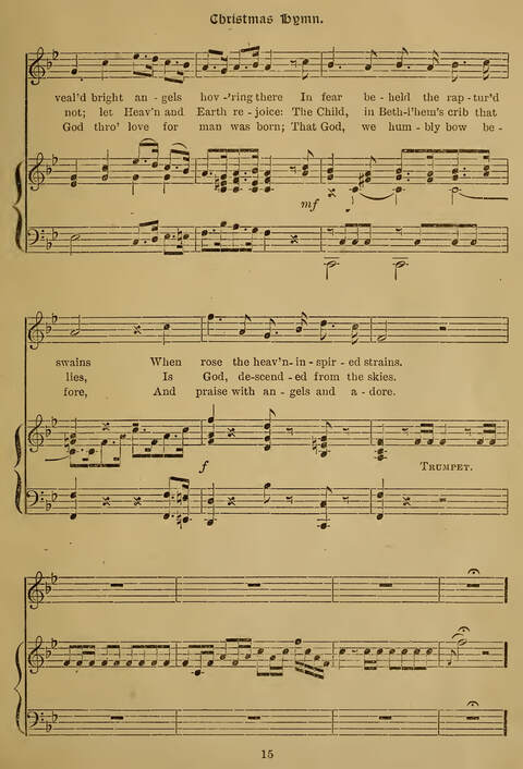 Gems of Christmas Song: a collection of old Christmas carols and hymns for use year after year in the home and at Christmas festivals page 11