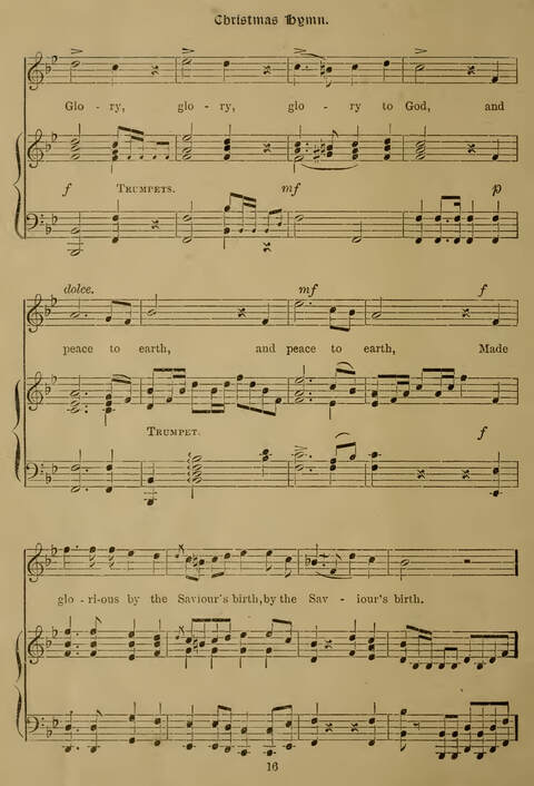 Gems of Christmas Song: a collection of old Christmas carols and hymns for use year after year in the home and at Christmas festivals page 12