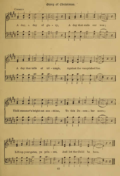 Gems of Christmas Song: a collection of old Christmas carols and hymns for use year after year in the home and at Christmas festivals page 43