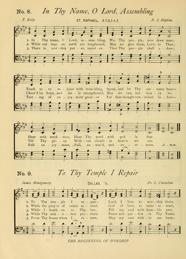 Gloria Deo: a Collection of Hymns and Tunes for Public Worship in all Departments of the Church page 6