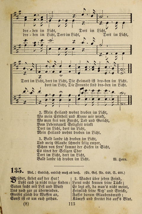 Gebet- und Danklieder: für Erweckungs- und Gebetsversammlungen page 113