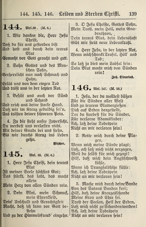 Gesangbuch für deutsche Gemeinden: enthaltend Psalmen und geistliche Lieder für öffentlichen und häuslichen Gottesdienst page 139