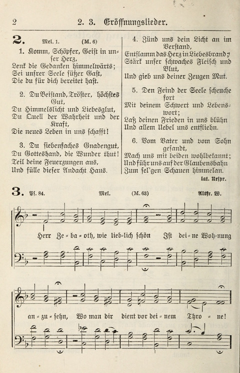 Gesangbuch für deutsche Gemeinden: enthaltend Psalmen und geistliche Lieder für öffentlichen und häuslichen Gottesdienst page 2