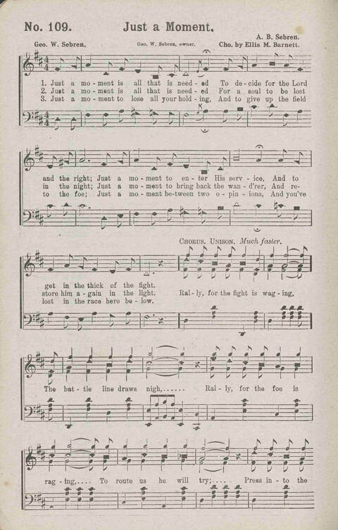 Glory Echoes: a collection of sacred songs for all Purposes page 115