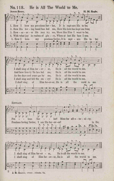 Glory Echoes: a collection of sacred songs for all Purposes page 128