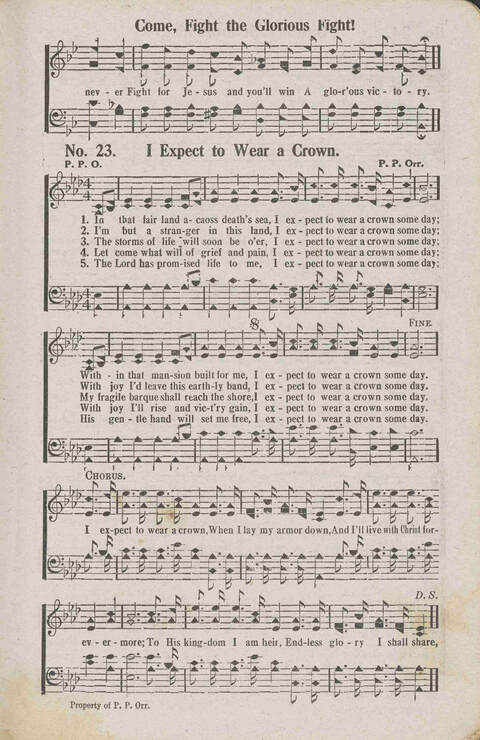 Glory Echoes: a collection of sacred songs for all Purposes page 24