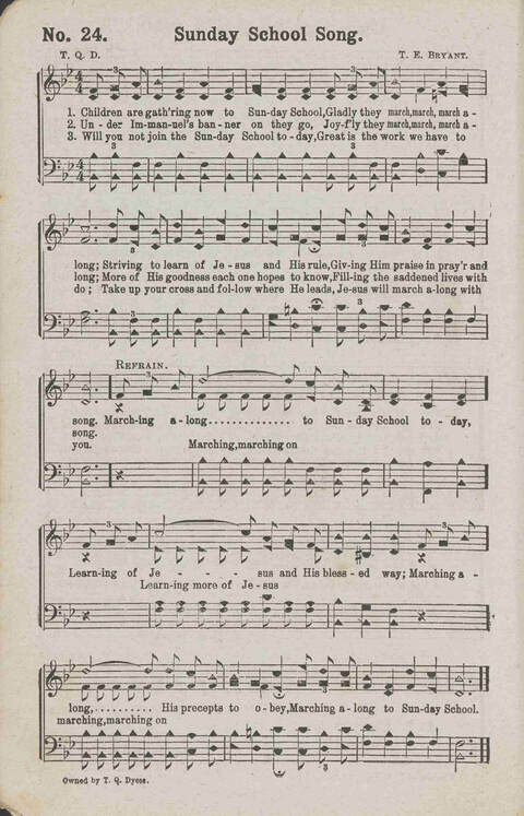 Glory Echoes: a collection of sacred songs for all Purposes page 25