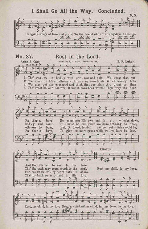Glory Echoes: a collection of sacred songs for all Purposes page 38
