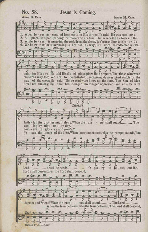Glory Echoes: a collection of sacred songs for all Purposes page 61