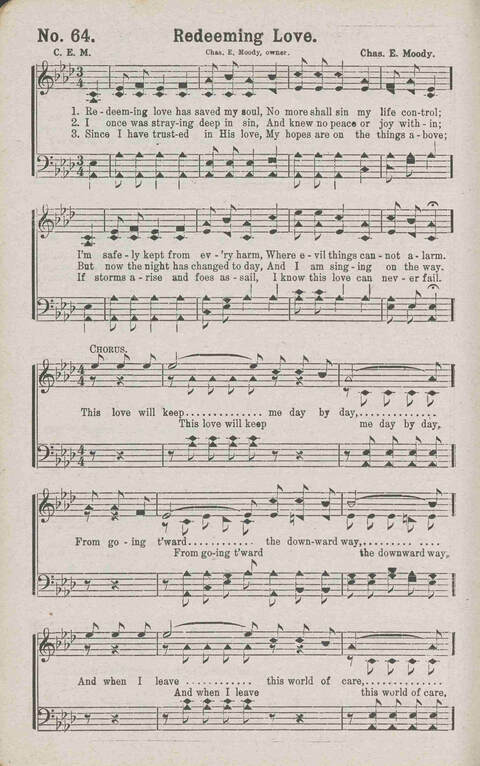 Glory Echoes: a collection of sacred songs for all Purposes page 67