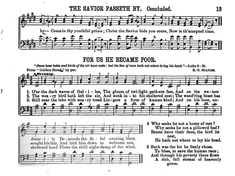 Gospel Echoes: A Choice Collection of Songs for Use in the Sunday-School, Prayer and Praise Meetings, and the Home Circle page 11