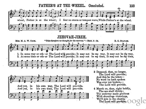 Gospel Echoes: A Choice Collection of Songs for Use in the Sunday-School, Prayer and Praise Meetings, and the Home Circle page 121
