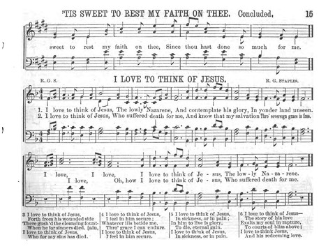 Gospel Echoes: A Choice Collection of Songs for Use in the Sunday-School, Prayer and Praise Meetings, and the Home Circle page 13